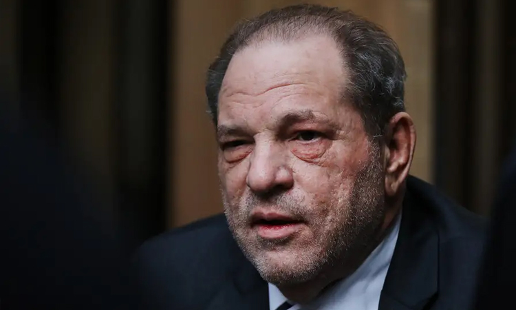 Harvey Weinstein tại phiên tòa hôm 11/3. Ảnh: Reuters.