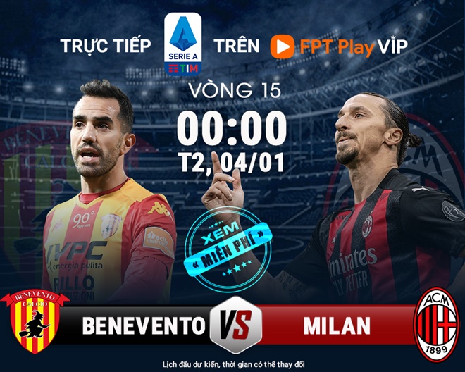 Benevento Vs Milan