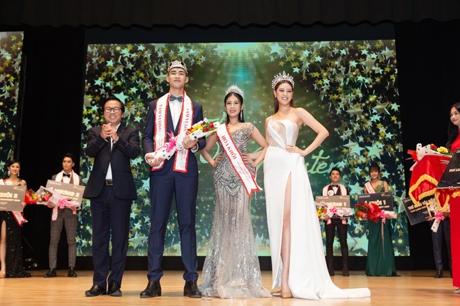 Hoa Hau Khanh Van Cham Thi Miss Va Mister Van Lang 202046